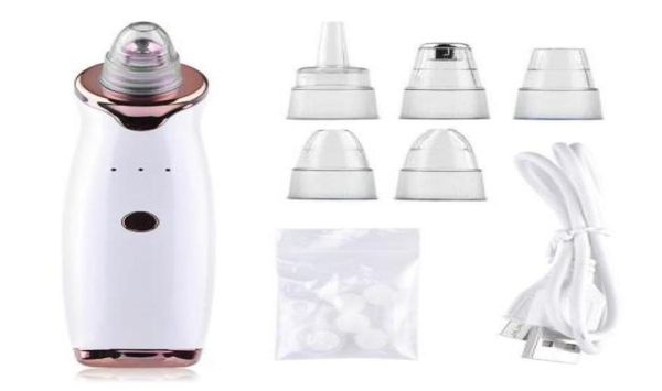 Cepillo de limpieza de la cara eléctrica Costa Fuera Blackhead Blackhead Acné de poro de poro limpio limpiador facial Máquina de belleza de cuidado de la piel 8579485