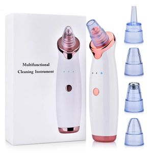 Electric Facial Blackhead Remover Vacuum Pore Nettoyer Clean à acné Nettoyage Black Spots Repose Face Nes Nes Nez Deep Nettaiteur Outils 240419