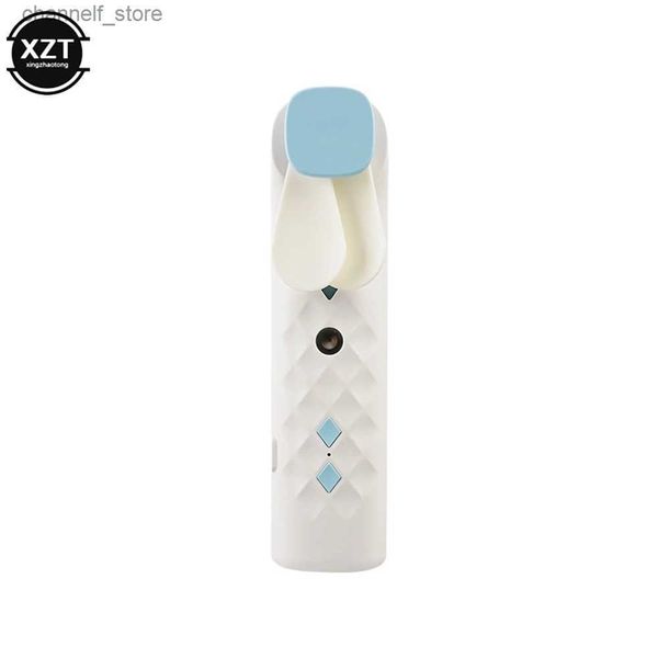 Ventilateurs électriques 2-en-1 portable USB charge mini ventilateur humidificateur ventilateur de poche ventilateur de brume visage vapeur climatisation ventilateur de refroidissement Y240320