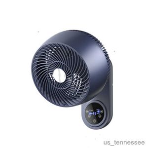 Ventiladores eléctricos 220V Ventilador de pared Ventilador fresco Hogar Silencioso Control remoto Sacudir la cabeza Ventilador para colgar en la pared Ventilador montado en la pared con motor de alta eficiencia R230803