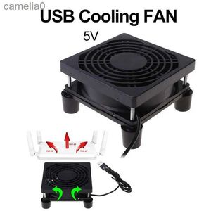 Elektrische Fans 9 Cm/12 Cm Koelventilator Dc 5V Usb Power Ply Stille Ventilator Voor Router tv Set-Top Box Radiator Koeler Diy Reparatie Onderdelen DropshippingC24319