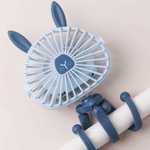 Ventilateurs électriques Ventilateur de poussette de bébé USB chargeant le ventilateur électrique ventilateur de Camping portatif 500mA circulateurs d'air à 3 vitesses ventilateur de refroidissement à clipser pour l'extérieur