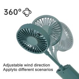 Elektrische fans Camera's Handen Mini -vouw Geslokte ventilator USB -oplaadbare zomerluchtkoeling ventilator voor de handheldventilator buiten airconditioner