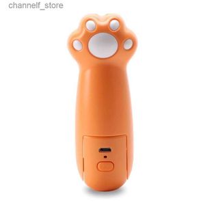 Ventilateurs électriques D0AB portable griffe de chat en forme de poche mini refroidisseur d'air ventilateur USB chargeant petit outil de refroidissement y240320