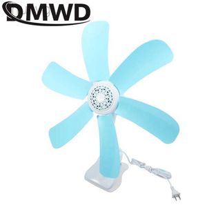 Ventilateurs électriques DWMD Home Desktop Clip Fan Mini Mural Bureau Pince Refroidissement Étudiant Dortoir Lit Ventilation Naturelle 220V 240316