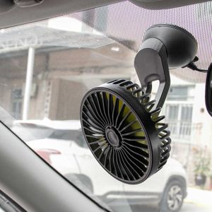 Ventilateurs électriques F402 USB ventilateur de voiture pare-brise ventilateur de bureau avec ventouse pour véhicule bureau à domicile