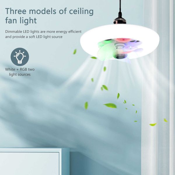 Ventiladores eléctricos Luces de techo LED Luz de ventilador de techo de 60 W Luz de ventilador de araña moderna de bajo ruido Engranaje de ventilador de refrigeración ajustable para sala de estar