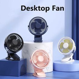 Elektrische fans Nieuwe USB Mini Wind Power Handheld Clip Fan Handige Ultra-Quiet Hoge kwaliteit Portable Student Small Cooling Ventilador T220924