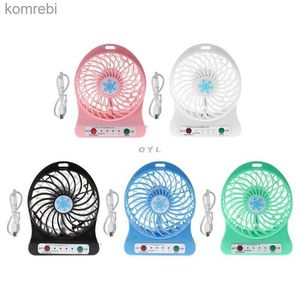 Ventilateurs électriques Portable 5W LED extérieur ventilateur de lumière refroidisseur d'air bureau USB ventilateur sans batterie 18650 L240122