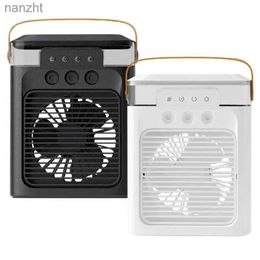 Elektrische ventilatoren Portable ventilator Airconditioner Elektrische ventilator Nacht Mist Mistificator Fan Summer Cooling Accessories Small Spray FanWX