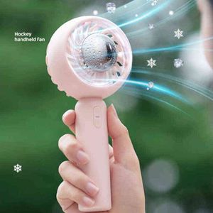 Electric Fans Portable Handheld Fan Skin Cooling 2000mAh Battery USB Rechargeable Mini Hand Fan Semiconductor Refrigeration Air Cooler Outdoor T220907