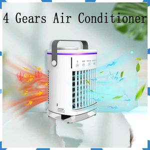 Elektrische ventilatoren Draagbare thuisairconditioner Mini-luchtkoeler Waterventilator Desktop USB-luchtreiniger Luchtbevochtiger voor reiskantoor 240319