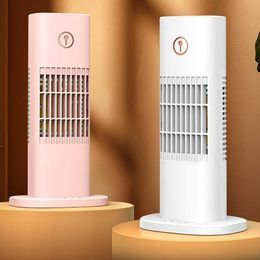 Ventilateurs électriques Mini climatiseur portable avec vitesse de lumière colorée ventilateur de brumisation de bureau chargeur USB ventilateur humidificateur de pulvérisation de refroidissement pour la maison