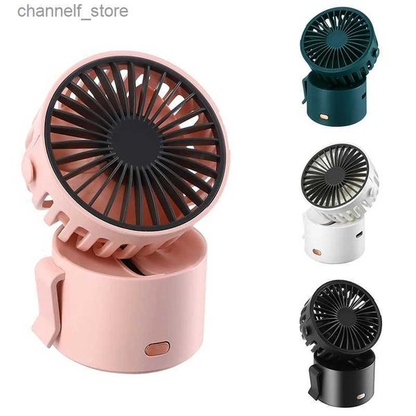 Ventilateurs électriques Mini ventilateur portable ventilateur personnel USB rechargeable alimenté par batterie ventilateur de bureau de cou de poche adapté aux bureaux extérieursY240320