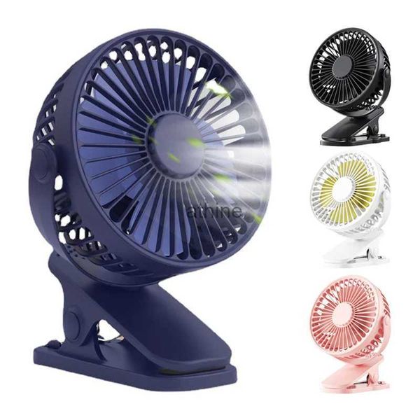 Ventilateurs électriques Portable Mini main pince ventilateur USB Rechargeable silencieux bureau ventilateur électrique de haute qualité étudiant dortoir petit ventilateur de refroidissement YQ240104