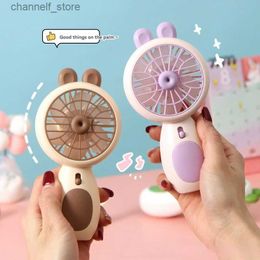 Ventilateurs électriques portables Mini étudiant dortoir enfants Internet célébrité Dafeng puissance silencieux petits FansY240320