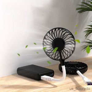 Electric Fans Small Fan Usb Fan Small In-line Silent Office Table Small Fan Usb Fan Office Fan Cooler Summer Portable Fan Usb Rechargeable R230714