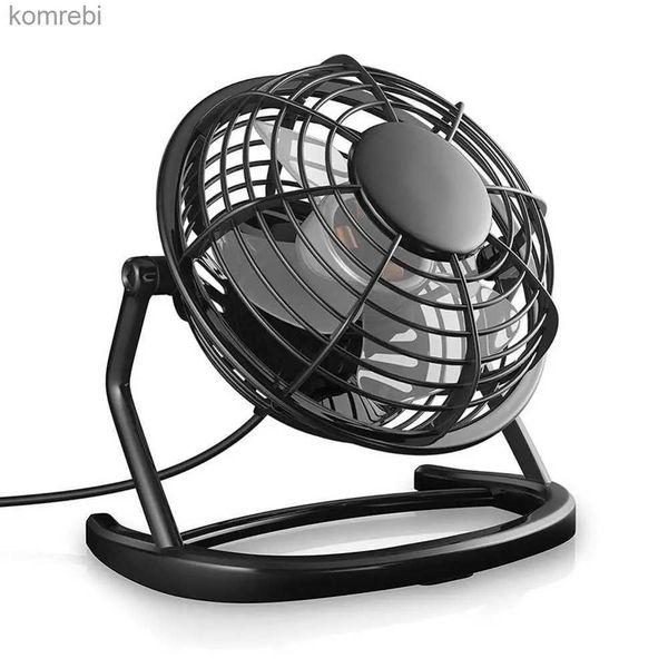 Ventilateurs électriques USB Fan Mini Portable USB alimenté Table de bureau ventilateur petite tablette silencieuse ordinateur CoolerL240122