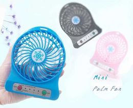 Ventilateurs électriques USB Gadget Portable USB ventilateur LED rechargeable ventilateur refroidisseur d'air Mini bureau 18650 batterie ventilateur de refroidissement ventilateur pour ordinateur Portable