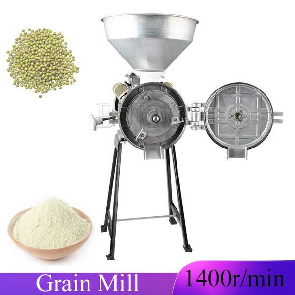 Moulin électrique pour céréales, broyeur de céréales, riz sec, maïs, grains, café, blé