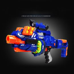 Elektrische vuurwapen Speelgoed kanonnen voor jongens met zachte kogelmachine Submachine Sniper Kids Birthday Gift Outdoor