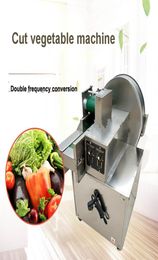 Machine électrique de découpe de légumes et d'oignons, trancheuse de chou, piment, poireau, échalote, céleri, échalote Comm1218701