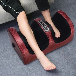 Elektrische voet massager Shiatsu kneading diep weefsel Relax verwarmde rolkalf Pijn Verlichting Vermoeidheid spieren Vibrator Machine Health 240329