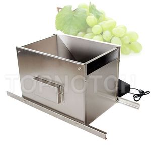 Electric Fruit Druif Crusher Machine Grapes Stemming Maker