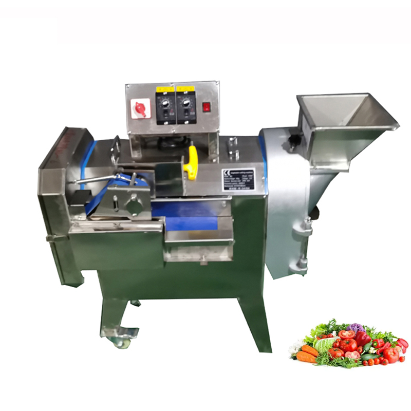 Electric Green Vegetable Cutter Machine Commercial Parsley Dills And Spinach Chopping Cutting Machine