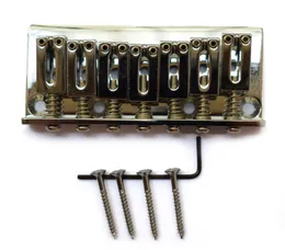 Puente de piezas de guitarra eléctrica de 7 cuerdas con llave de tornillo de sillín 3 juegos