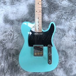 Guitare électrique Métallique Bleu Couleur Érable Touche Chrome Matériel De Haute Qualité
