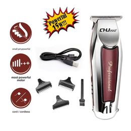 Clipper à cheveux électriques pour hommes cachets sans fil coupe-coupe-coupe machine à découper barbe Moustache Barber Razo Barber Accessoires 287b