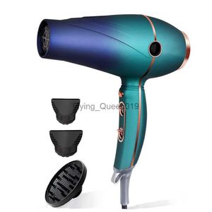 Sèche-Cheveux Électrique 2000W Sèche-Cheveux Salon Professionnel Sèche-Cheveux Ionique Négatif avec Buse Diffuseur 2 Vitesses 3 Réglages de Chaleur Faible Bruit Vents Forts HKD230902