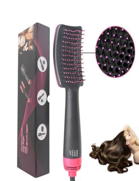 Cepillo eléctrico de secador de pelo Bloque Secador de cabello peinado 2 en 1 cepillo de cepillo de soplador 2613276