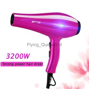 Sèche-cheveux électrique professionnel lumière bleue Anion sèche-cheveux 2 vitesses 3 réglages de chaleur 4000W puissance vent chaud/froid sèche-cheveux Salon de coiffure F35 HKD230902