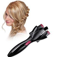 Trenzador automático eléctrico para cabello, dispositivo para tejer, máquina mágica inteligente DIY, trenzado de peinado, herramienta de peluquería 6422692