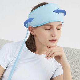 Instrument de Massage de tête électrique airbag bandeau de pression compresse thérapie maux de tête et soulagement de la migraine masseur de ceinture 240110
