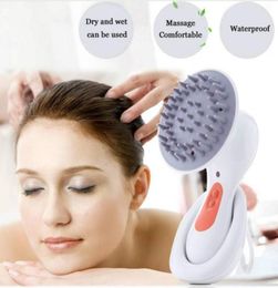 Elektrische hoofd hoofdhuid Massager Brain Relaxatie Ontspannen Massager Hoofdpijn Stress Vermogen Haarverlies Gezondheidszorg 4630712