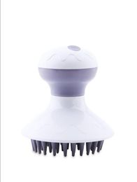 Masse de vibration du cuir chevelu à tête électrique masse de vibration de la brosse à main de la brosse à main de l'antistrapation d'antistresse imperméable dispositif spa5922289