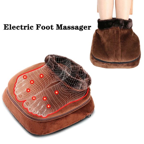 Elektrische verwarmde voet warmer Massager Care Tool Pad Slipper Wasbaar Nonslip Cushion Winter opwarming 240110