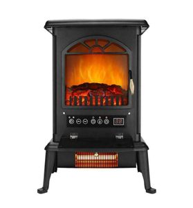 Calentador eléctrico portátil para interior, estufa de chimenea de pie, 1000W1500W1189858