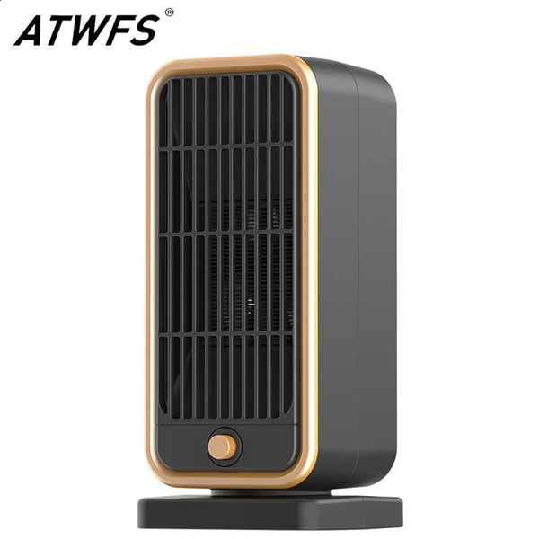 Chauffages électriques ATWFS 500 W/220 V radiateur électrique pour pièce PTC radiateurs électriques en céramique feuille Portable maison chauffage pied chauffe-mains 231214