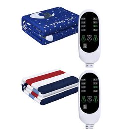 Elektrische verwarming Deken Elektronische telecontrol Houd warm intelligente constante temperatuur snelle verwarming Matras Matras Kussen Maat 180 cm 150 cm