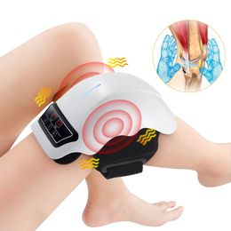 Elektrische verwarming Knie Massager Vibrerend Compress Airbag Massage Roodlicht gewricht Artritis Spier Relax Apparaat 240424
