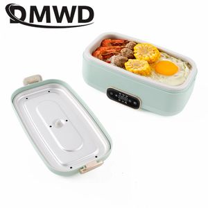 Elektrische verwarming Lunchbox Soep Stoofpot Noedels Rijstkoker Maaltijden Verwarmingscontainer Bento Pap Voedselverwarmer Koekenpan EU 240103