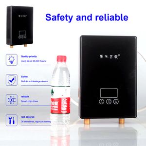 Freeshipping Electric Instant Mini Water Heater voor Badkamer Sink Kraan Smart Chip 6500W 220 V Warm water Douche Verwarming Tankless