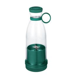 Exprimidor eléctrico taza 4 cuchillas licuadora batidora USB portátil fruta leche herramienta de mezcla Mini licuadora de jugo fresco botella deportiva