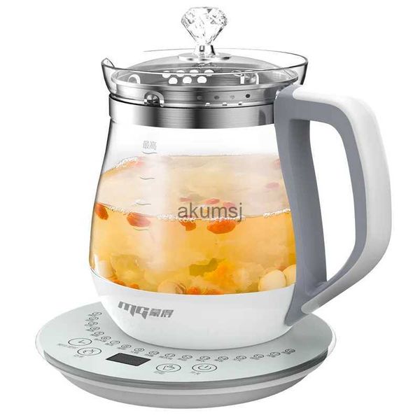 Bouilloires Électriques 220V 1.8L Pot de santé Intelligent haute teneur en Borosilicate verre fleur tasse à thé multifonctionnel Intelligent bouilloire électrique théière décoction YQ240109