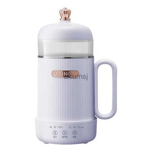 Hervidores eléctricos Hervidor eléctrico 600 ml Agua hervida Tetera Olla para preservar la salud Taza para estofado Taza calefactora Mini hervidor de escritorio para oficina Hogar 220 V YQ240109