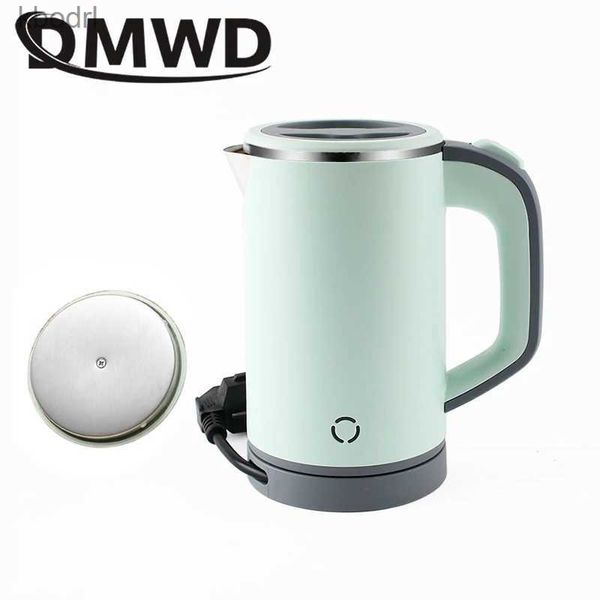 Kettles eléctrico Hervidor de agua Portable Caza de agua caliente Caza de acero inoxidable Mini té Calentador YQ240410